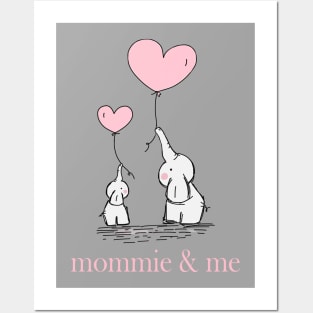 mommie & me time Posters and Art